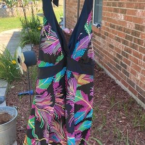 Halter one piece swimsuit